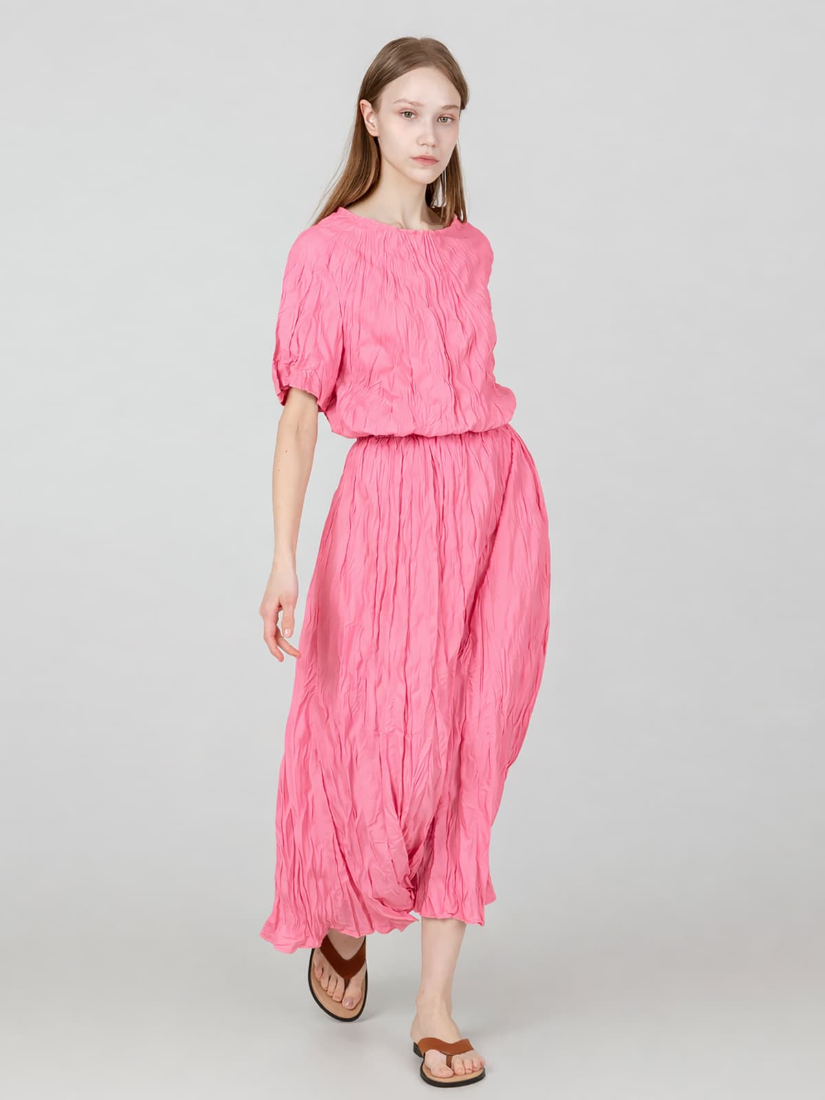 잼스케잌 투피스 핑크