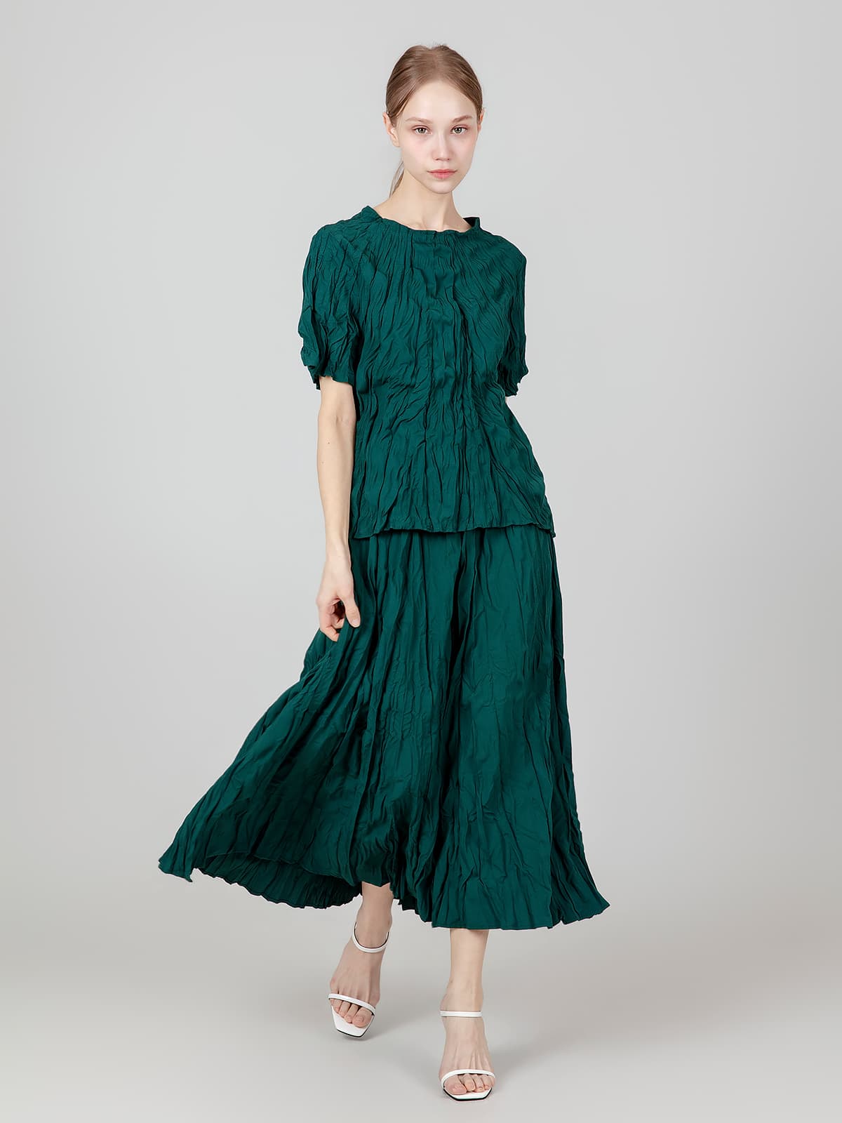 잼스케잌 투피스 그린