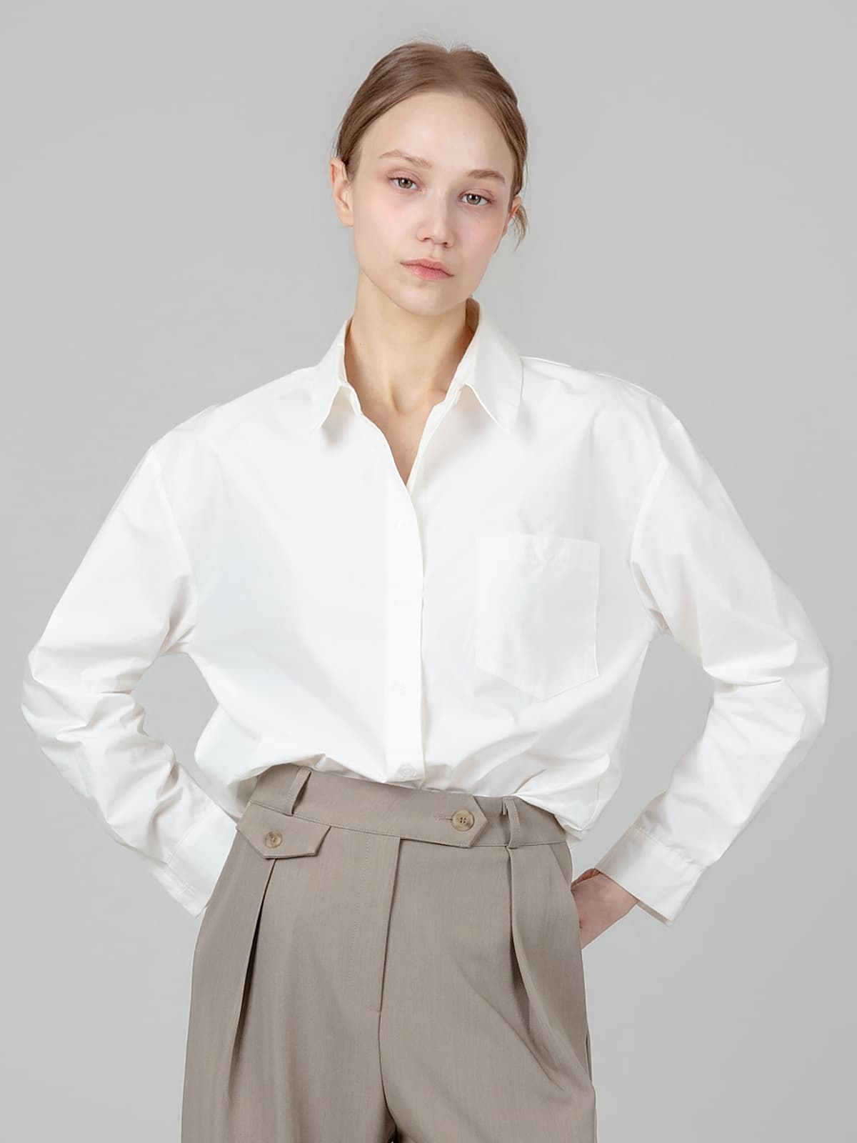 모던 베이직 셔츠