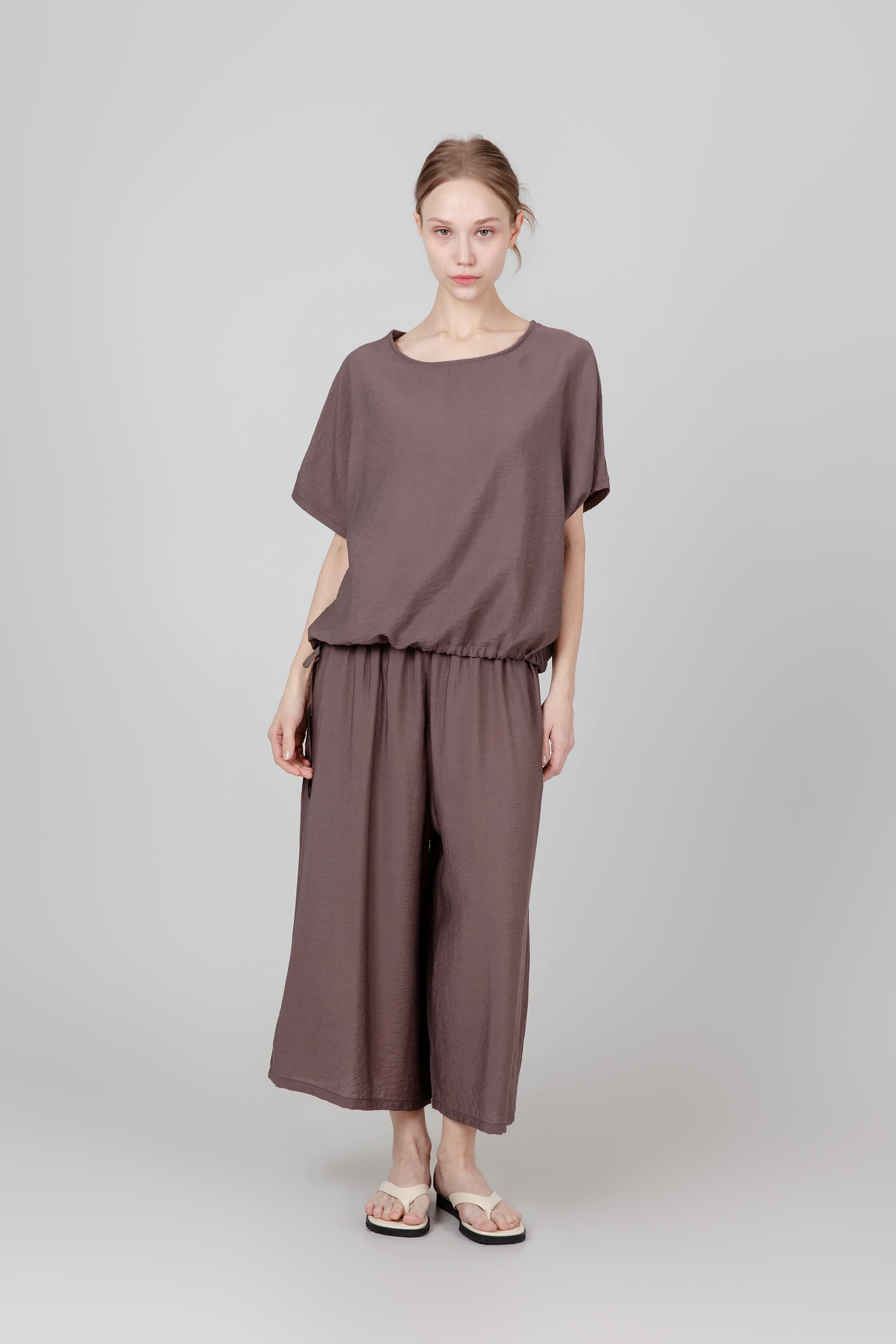 코지 인견 팬츠 투피스