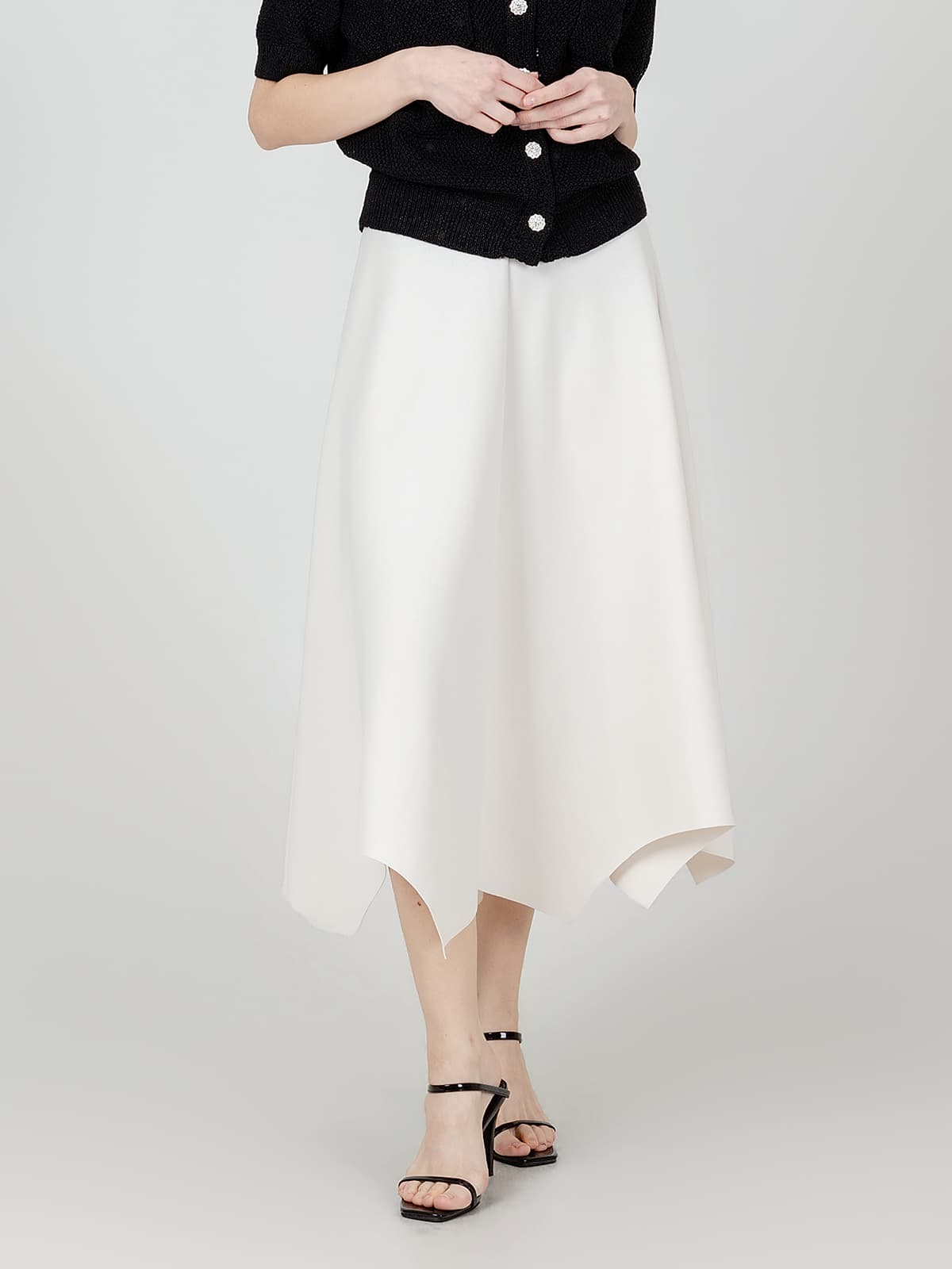 플레어 훌 스커트